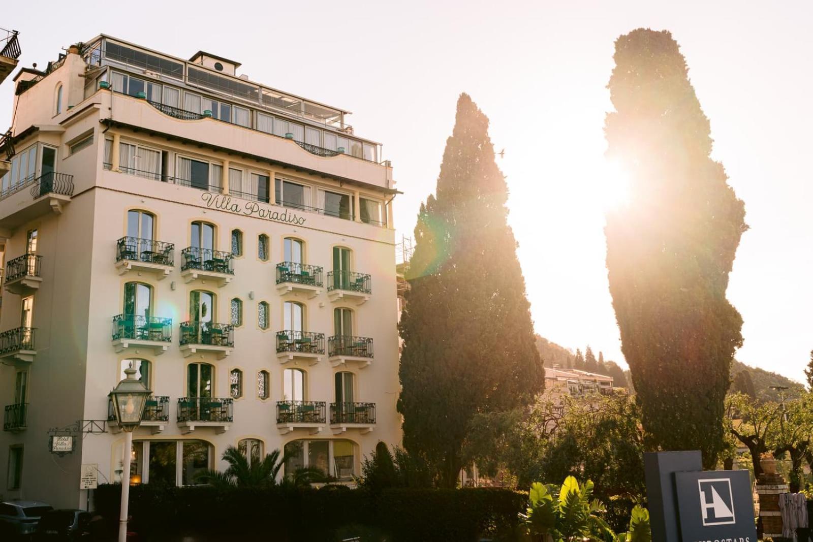Hotel Villa Paradiso Taormina Exterior foto